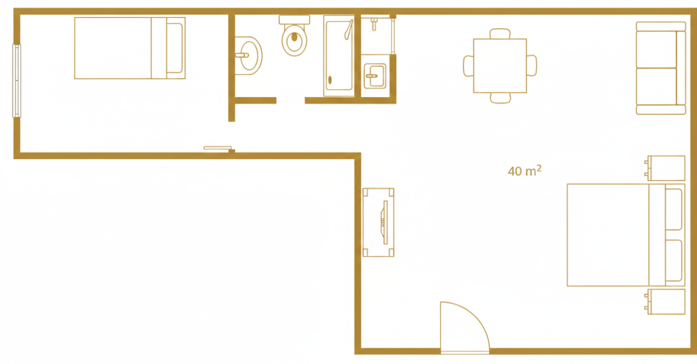 Plano Cabaña Pintega