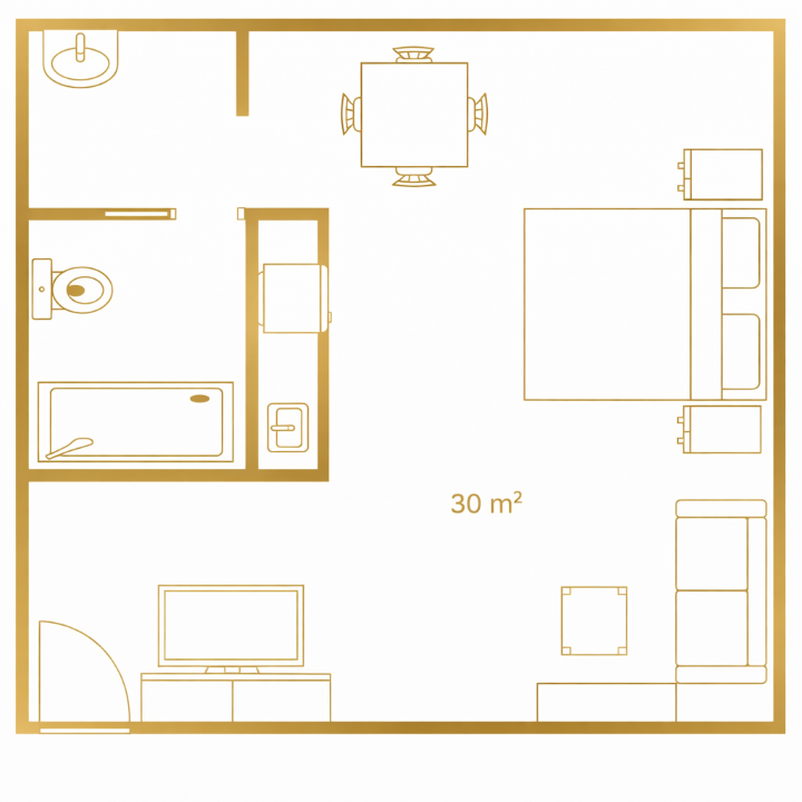 Plano Cabañas Elevadas